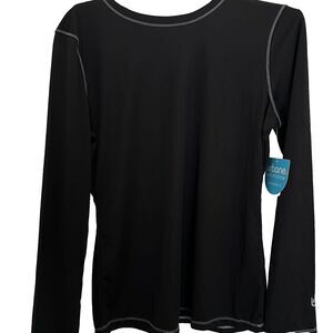 Urbane Performance Womens Top L Performance Base Layer Long Sleeve Shirt Black
